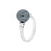 Anneau Roman Gioielli Femme in Perles Diamante 0.60 Ct PERLA.N-5-J - PERLA.N-5-J
